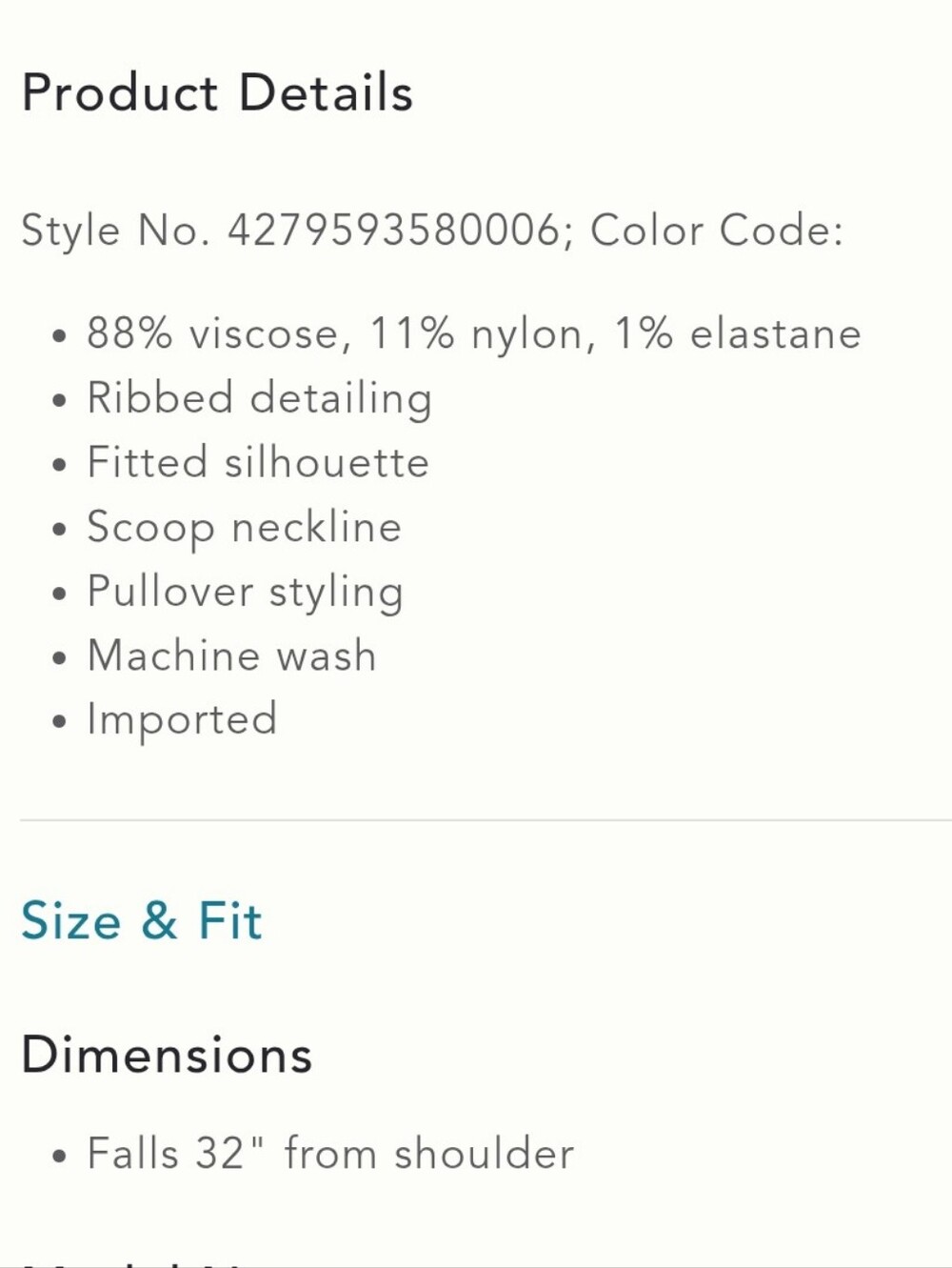 NWT Daily Practice Ribbed Mini Dress - Picture 8 of 8